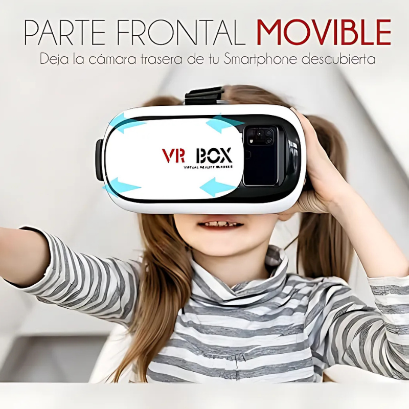 VR BOX: Disfruta Películas, Juegos y Más en 3D