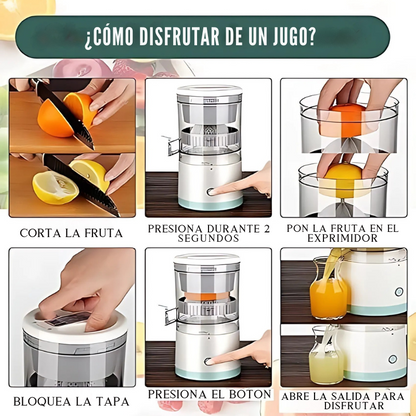 CitrusGo: Tecnología inalámbrica para un jugo perfecto al instante